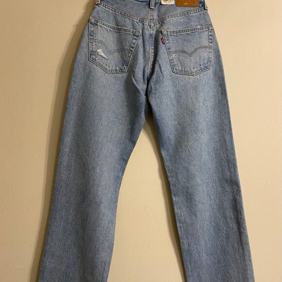 LEVI'S: Vintage 501 90's (150th) Anniversary Edition Jeans (Size: 24x32) NWT - Picture 9 of 13
